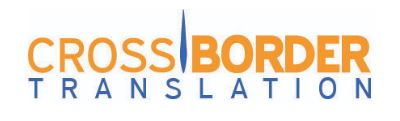 Cross Border Translations